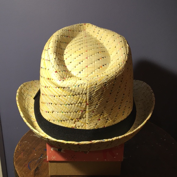 💯 paper woven Trilby Hat NWOT Target short brim cap - Picture 4 of 11